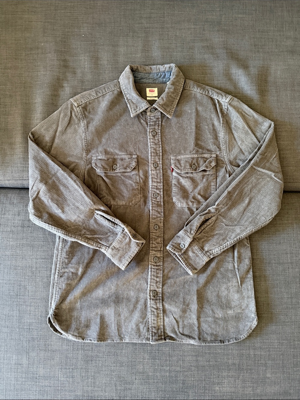 Levi's Light Gray Corduroy Workshirt